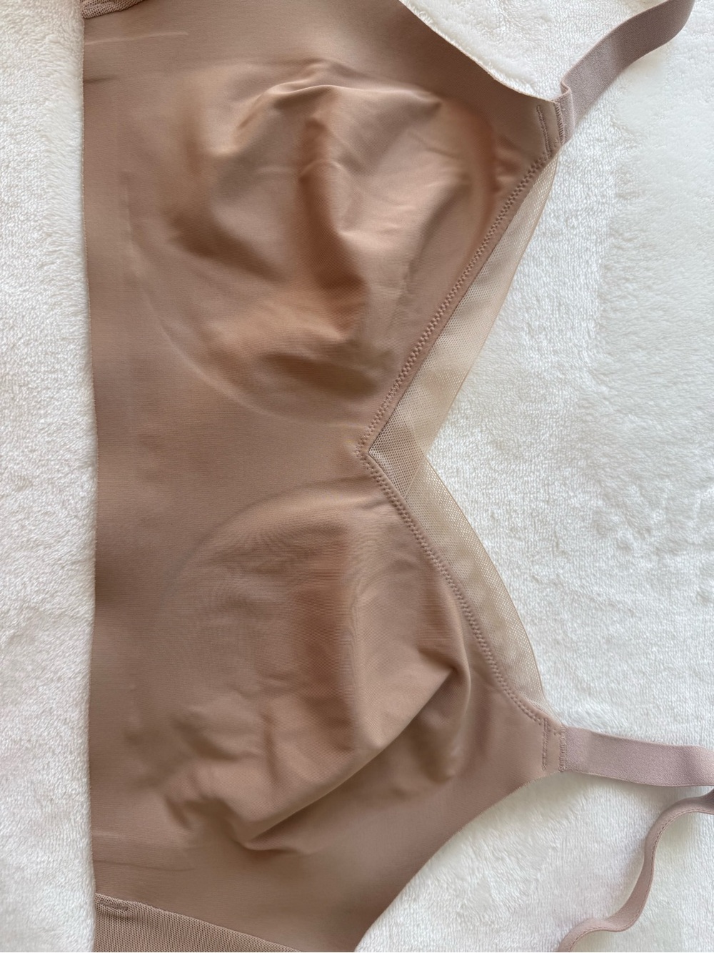 ThirdLove 34D Minimizer Bra Wireless Foam Free Nude Beige - Picture 6 of 9
